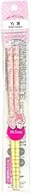 Friend Sanrio My Melody Bamboo Chopsticks Non-slip Design, Reusable Chopsticks, Japanese Style 6.5 in (Flower)