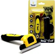 Best Professional De-Shedding Tool and Pet Grooming Brush, D-Shedz for Breeds of Dogs, Cats with Short or Long Hair, Small, Medium and Large