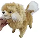 Hansa Pomeranian Dog Standing Plush Large 28cm Soft Toy