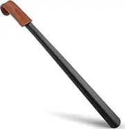 [ZOMAKE] Shoe Horn Long Handle -58CM Long Metal Shoehorn for Boots - Exta Long Steel Shoe Horns for Seniors Men Women