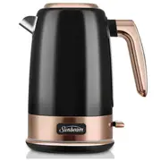Sunbeam 1.7 Litre New York Collection Jug - Black/Bronze