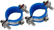 QUMIIRITY 2pcs Office Chair Protector Practical Pipe Clamp Chair Pipe Clamps Office Chair Stop Sinking Saver Office Chair Saver Tool Stainless Steel Office Chair Saver Plastic