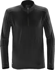 [Stormtech] Mens Fleece Pullover (UK Size: S) (Black/Carbon)