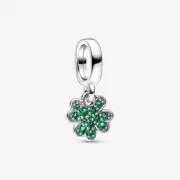 *BRAND NEW* Pandora Sterling Silver 925 Four Leaf Clover Dangle Charm 792751C01