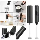 MILK FROTHER MIXER Whisk Electric Coffee Frappe Foamer Mini Kitcen Egg Beater