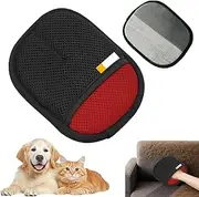Pet Hair Gloves - Cats Shedding Massage Grooming Gloves,Skin Friendly Efficient Reusable Shedding Tool for Bed Sheet Furniture Clothing