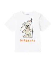 [Burberry Kids] Burberry Kids Thomas Bear cotton jersey T-shirt Y 14 white