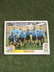 Panini Football World Cup 2002 Uruguay Team Korea Japan