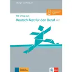 【德語檢定考試】MIT ERFOLG ZUM DEUTSCH-TEST FüR DEN BERUF (A2) - ÜBUNGS- UND TESTBUCH+ONLINE 9783126768139