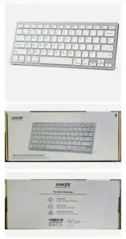 Anker A7726 Bluetooth Keyboard Ultra Slim iOS Android Windows Phone Tablet PC