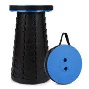Upgraded Collapsible Stool for Adults, Portable Telescoping Stool Foldable Se...