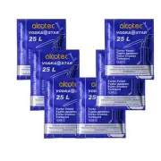 6 x Alcotec Vodka Star Turbo Yeast 25L Produce 14% abv Alcohol Making Home Brew