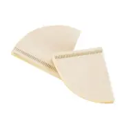 40 Pcs Coffee Strainer Hand-brushed Filter Paper Filtering Papers Conical Drip