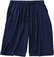 [Generic] Men's Athletic Short Quick Dry Loose-Fit Lightweight Casual Drawstring Running Workout Gym Shorts with Pockets