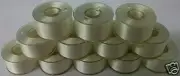 100 PREWOUND MACHINE EMBROIDERY THREAD BOBBINS Brother SA156 Size A Class 15