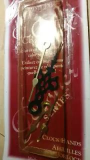 Walnut Hollow Clock Crafts Hands 23092 4 total Assortment