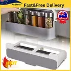 Cupboard Store in cupboard kitchen storage under-shelf Spice Rack Organiser AU