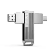 Lenovo SX5 Pro Type-C & USB3.2 Solid State Flash Drive 256GB 128GB Dual Interface 360° Rotation Zinc Alloy USB Disk Port