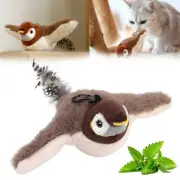 Flying Bird Cat Toy, Interactive Chirping Toy, 2025 New Interactive Toy, Flyi...