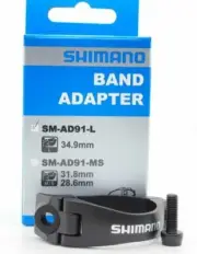Shimano SM-AD91-L Front Derailleur Band Adapter for Dura-Ace Di2 FD-R9150 34.9mm