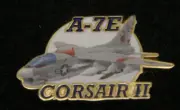 A-7E CORSAIR LAPEL HAT PIN UP US NAVY PILOT CREW WING USS