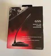 G55 USB Gaming Microphone Mic Audio for Computer Desktop