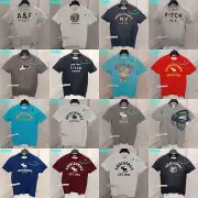 ABERCROMBIE & FITCH MENS GRAPHIC TEE MULTI COLOR SIZE MEDIUM A&F