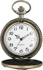 [Générique] Unique Numerals Scale, Graduation Gift, Retro Watch Design, Timeless Pocket Watch, Mechanical Pocket Watch, Vintage Watch Gift, Timeless Timepiece, Pocket Watch For Men, Stylish Pocket,, Single
