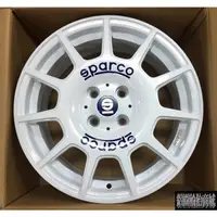 在飛比找蝦皮購物優惠-全新鋁圈 正SPARCO ML510 17吋 4孔100 5