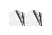 2x 60pc Filofax Marble Plain Notepaper Personal Refill Set Organiser Stationery