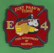 MEMPHIS TENNESSEE ENGINE COMPANY 4 FIRE PATCH