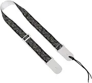 Yardwe Adjustable Vintage Guitar Strap Embroidery Bass Guitar Shoulder Straps Comfort Fit for Acoustic Electric