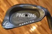 ⛳ RARE NEW w/ TAGS PING ZING BLACK ⚫ Dot IRONS ⛳ 3-PW ⛳MATCHING SERIAL #s RARE