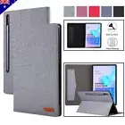 For Samsung Galaxy Tab A9 A8 A7 S6 Lite S7 S8 S9 S10 FE+ Slim Leather Case Cover