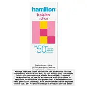 Hamilton Toddler Sunscreen Roll - On SPF 50+ - 50ml