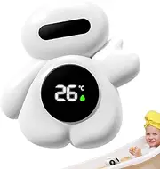 Baby Bath Temperature Reader,Digital Shower Water Gauge | Accurately Measuring Tool, Floating Bathroom Safety Toy for Safe and Cozy Bath