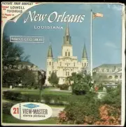 NEW ORLEANS LOUISIANA 3d View-Master 3 Reel Packet NEW SEALED