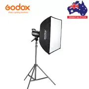 Godox SL-60W 5600K LED Video light Lamp with 60*60cm Softbox +2m Light Stand