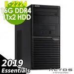 ACER ALTOS T110F5 商用伺服器 E-2224/16G/1TBX2/2019ESS