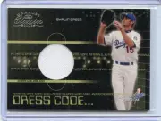 2003 DONRUSS CLASSICS SHAWN GREEN DRESS CODE GAME WORN JERSEY # 270/425