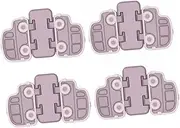 PEPLAYTAL 4 Pcs Theft Window Safety Lock Durable Window Protection Lock for Sliding Doors Practical Design for Safety
