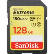SanDisk 128GB Extreme UHS-I 150MB/s SDXC Memory Card - SanDisk Authorized Dealer
