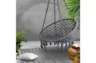Gardeon Hammock Chair Swing Rope Indoor / Outdoor / Camping - Grey