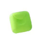 10PCS Portable Soaps Box Barthroom Travel Hiking Soap Dish Plate Holder Case Container GREEN COLOR