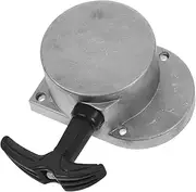 Zerodeko Aluminum Alloy Pull Start Starter for Motorized Bicycle Manual Pull Starter Replacement for Two Stroke Engine Durable and Efficient Starting Mechanism