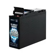 Giantz 12V 135Ah Slim AGM Deep Cycle Battery - Marine Sealed