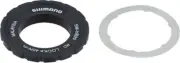Shimano Lockring SM-HB20 Centerlock Brake Disc for Thru Axle, Black