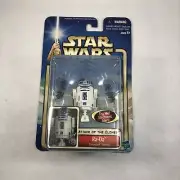Star Wars Attack of the Clones R2-D2 Action Figure Coruscant Sentry MOC Hasbro