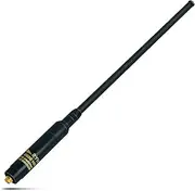 [HYS] Dual Band 144/430MHz High Gain Telescopic Handheld Radio Aerial SMA-Female Antenna RH-660S Compatible for Baofeng BF-888S UV-5R UV-5RE UV-5RTP UV-5RE Plus 2 Way Radio