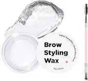 Brow Styling Wax, Eyebrow Gel Long Lasting Eyebrow Makeup Soap Kit With Brush Daily Use Eye Brow Lift Makeup Shaping Cosmetics for Women, Girlfriend, Mom